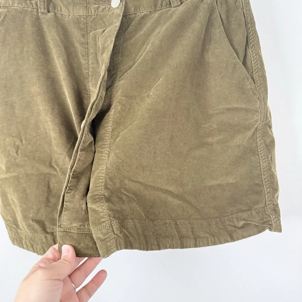 Timberland‎ Mini Skirt Corduroy Olive Green Size 31